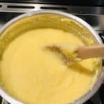 The best ever creamy garlic polenta