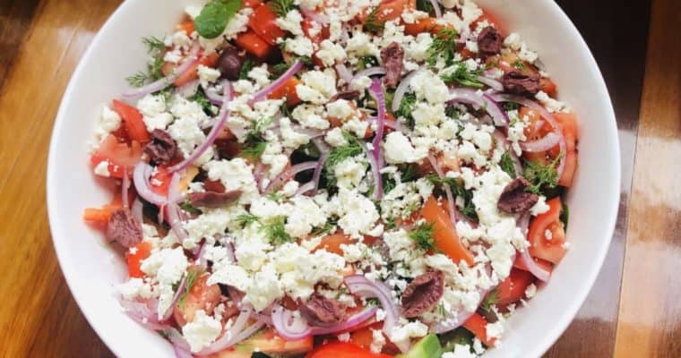 Vibrant Greek Salad