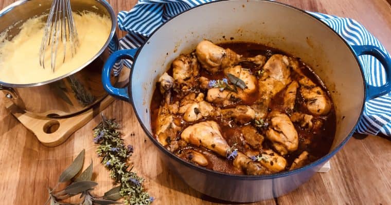 Incredibly Simple Chicken Cacciatore.