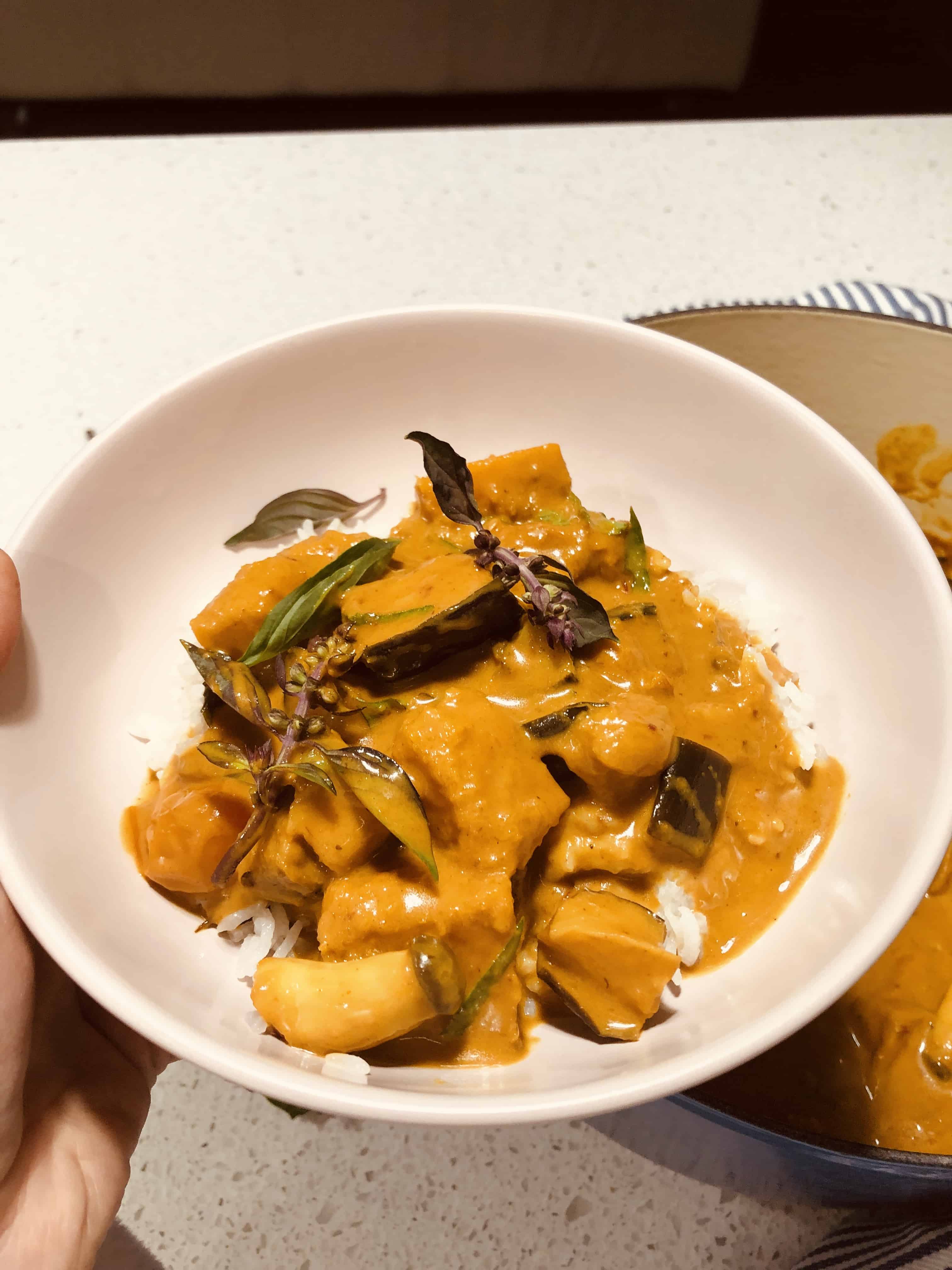 Fragrant yellow curry