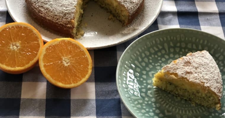 Orange and Poppyseed Cake