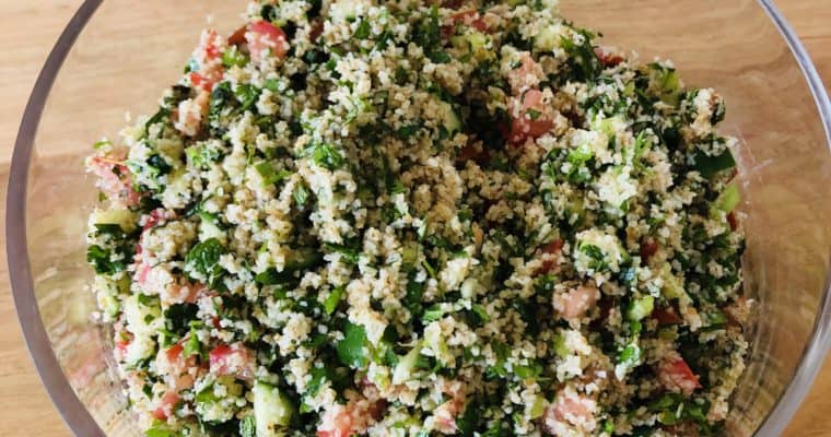 Easy and authentic Tabouli Salad Recipe (Tabbouleh)