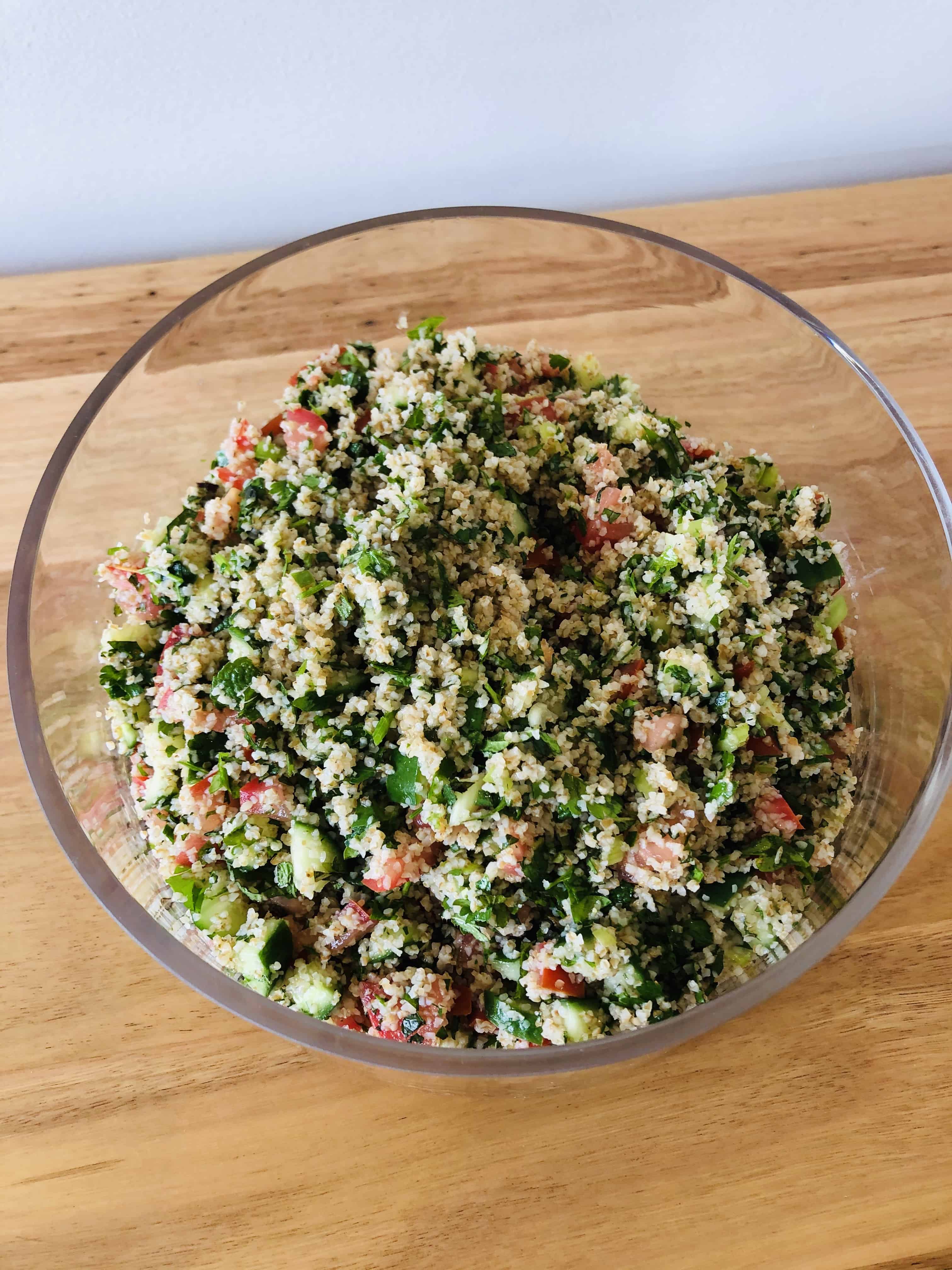 Easy and authentic Tabouli Salad Recipe (Tabbouleh)