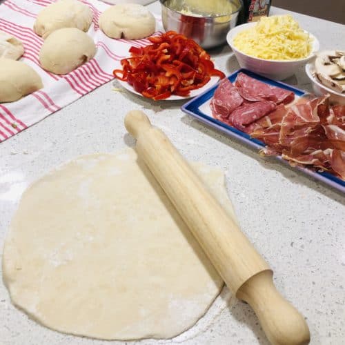 Italian authentic pizza dough recipe