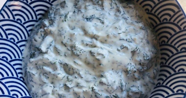 How to make traditional Tzatziki dip