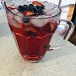 Refreshing berry punch