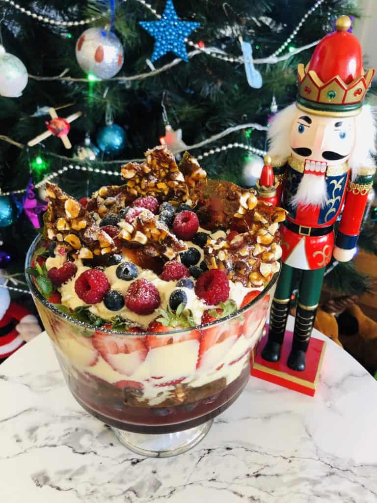 Stunning Cheats Christmas trifle 