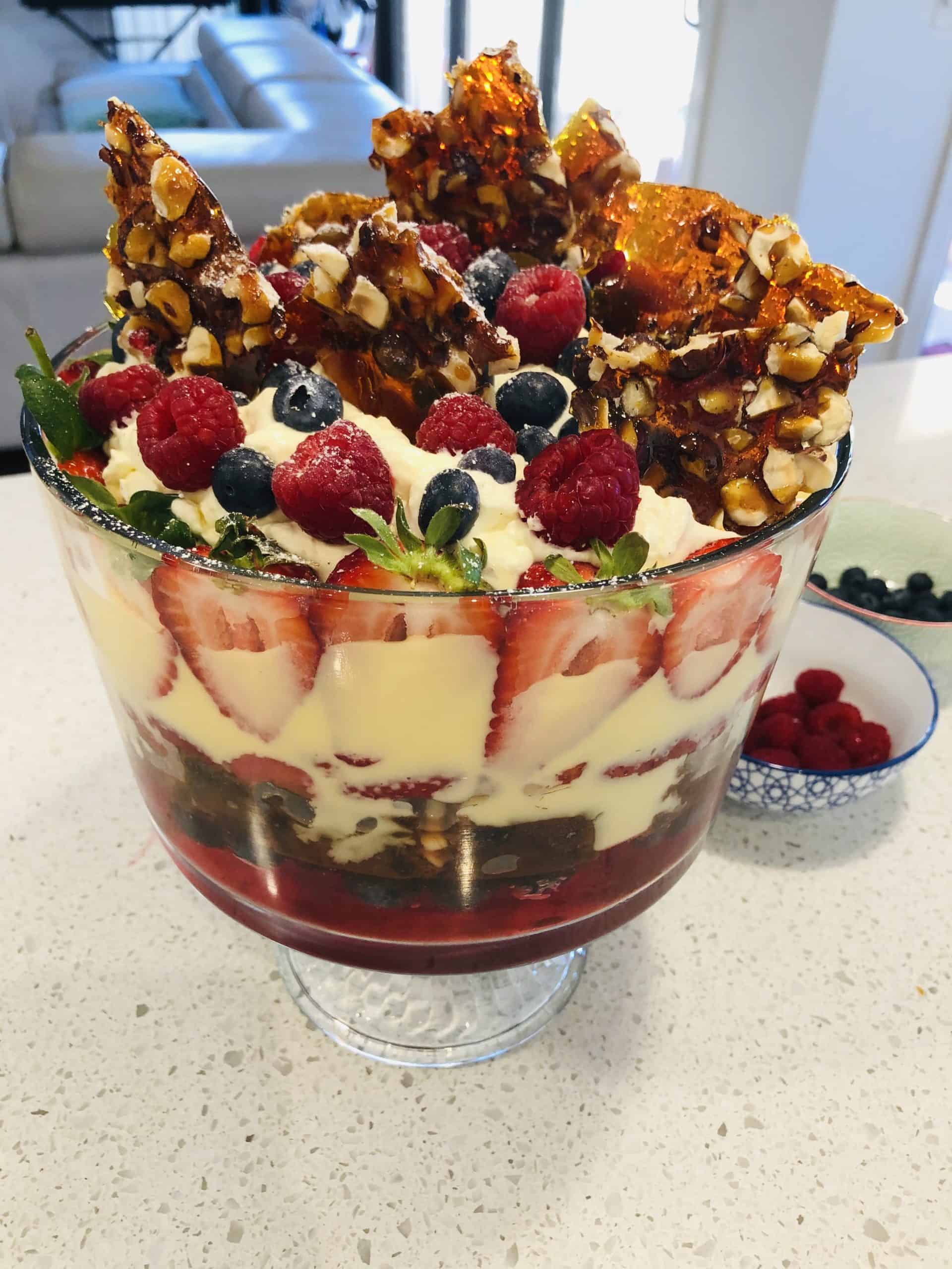 Cheats Christmas Trifle