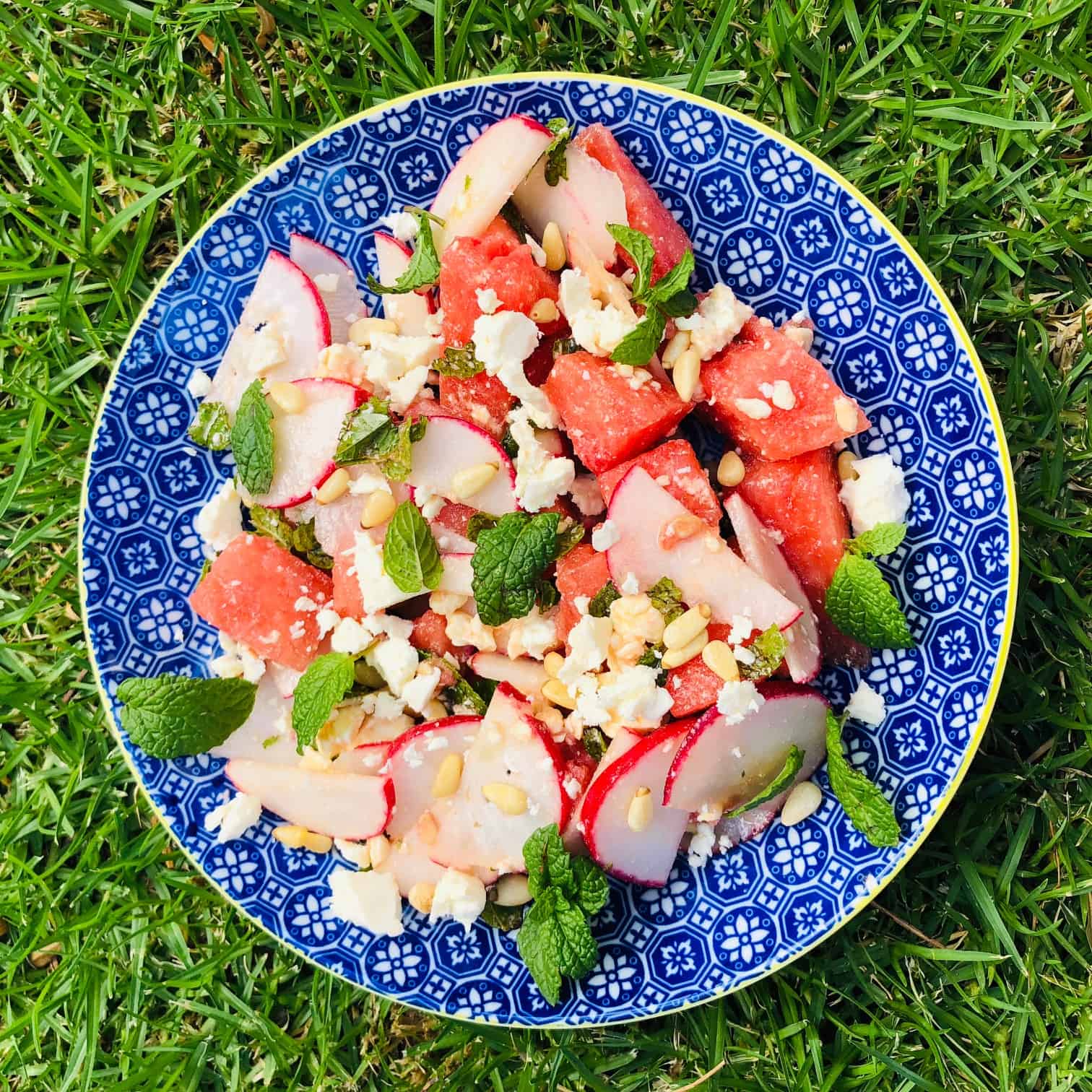 Pretty Watermelon salad