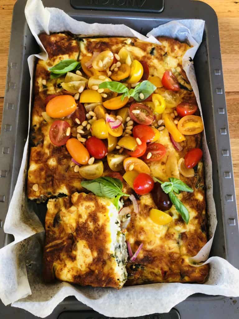 delicious oven baked frittata 