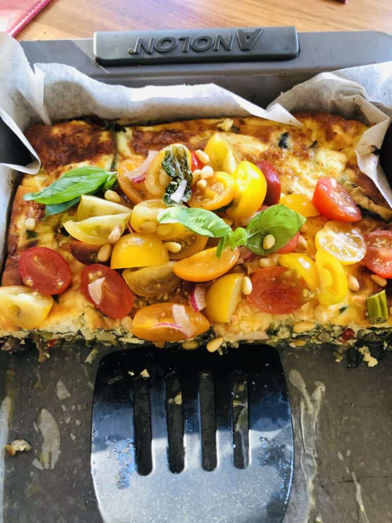 Easy oven baked frittata 