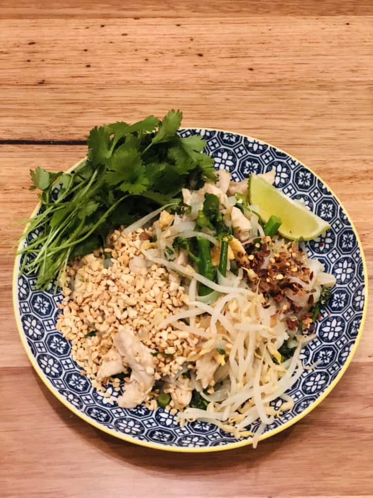 Traditional Pad Thai Noodles