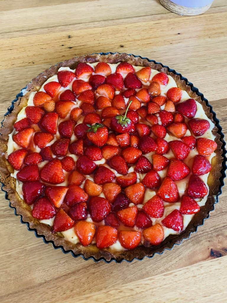 Strawberry tart