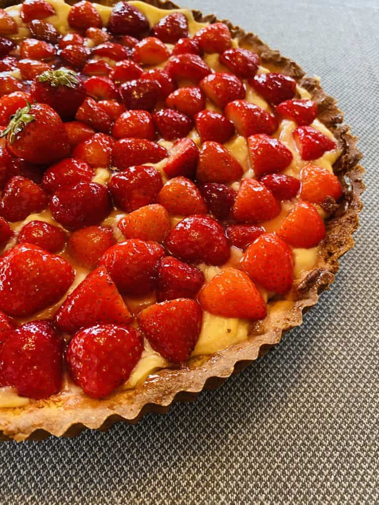 Strawberry tart