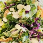 Healthy rainbow salad