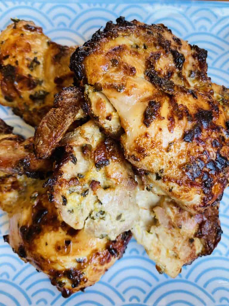 Juicy and tender chicken made with the best ever marinade