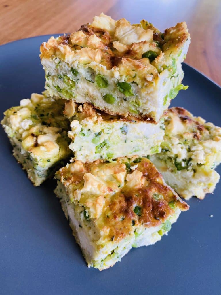 Zucchini slice