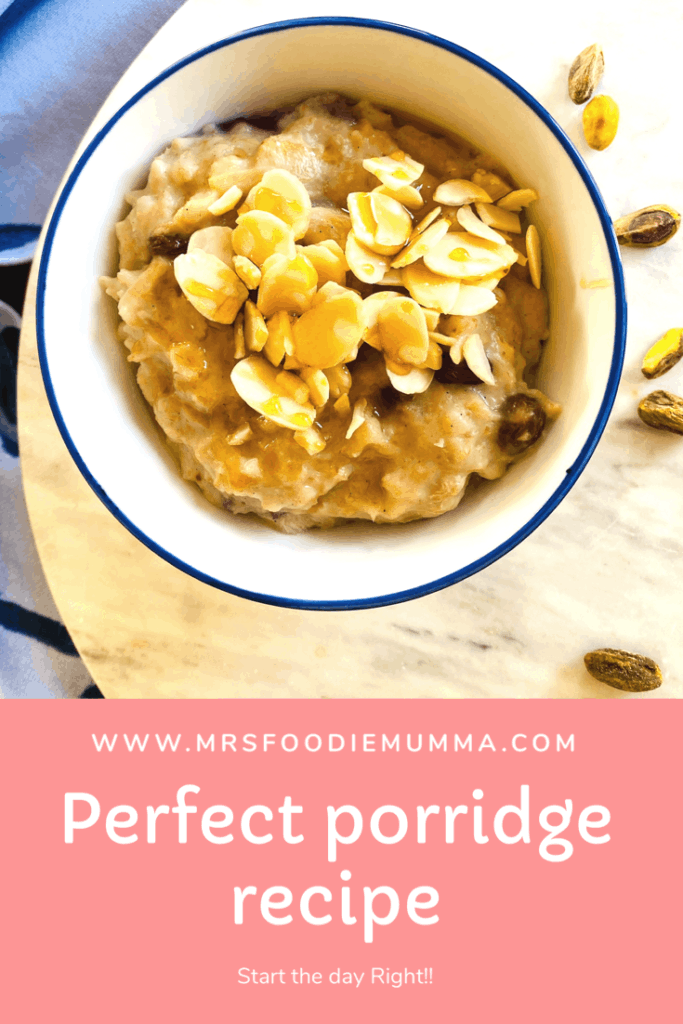 Creamy porridge recipe 