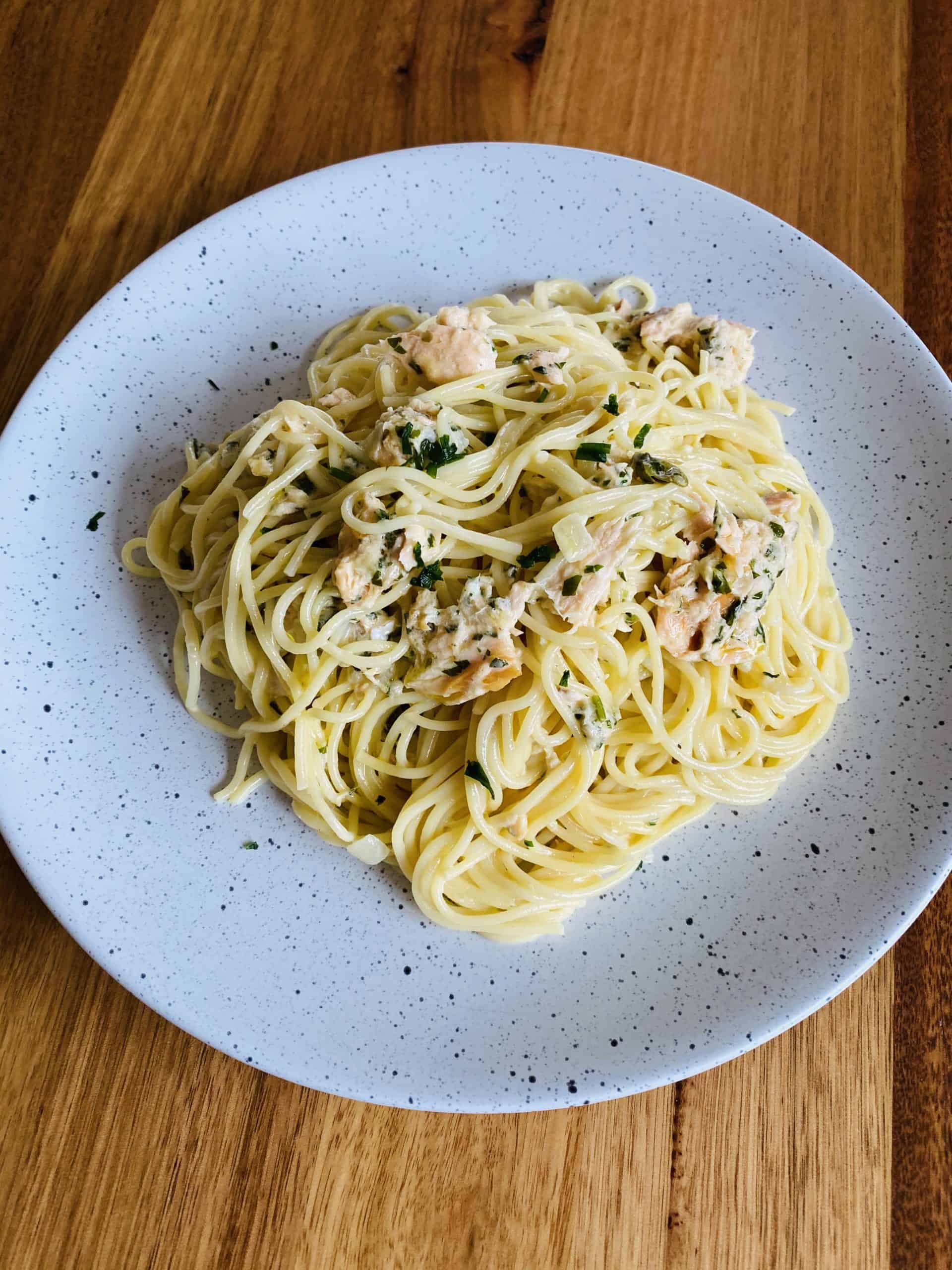 Creamy Salmon Pasta