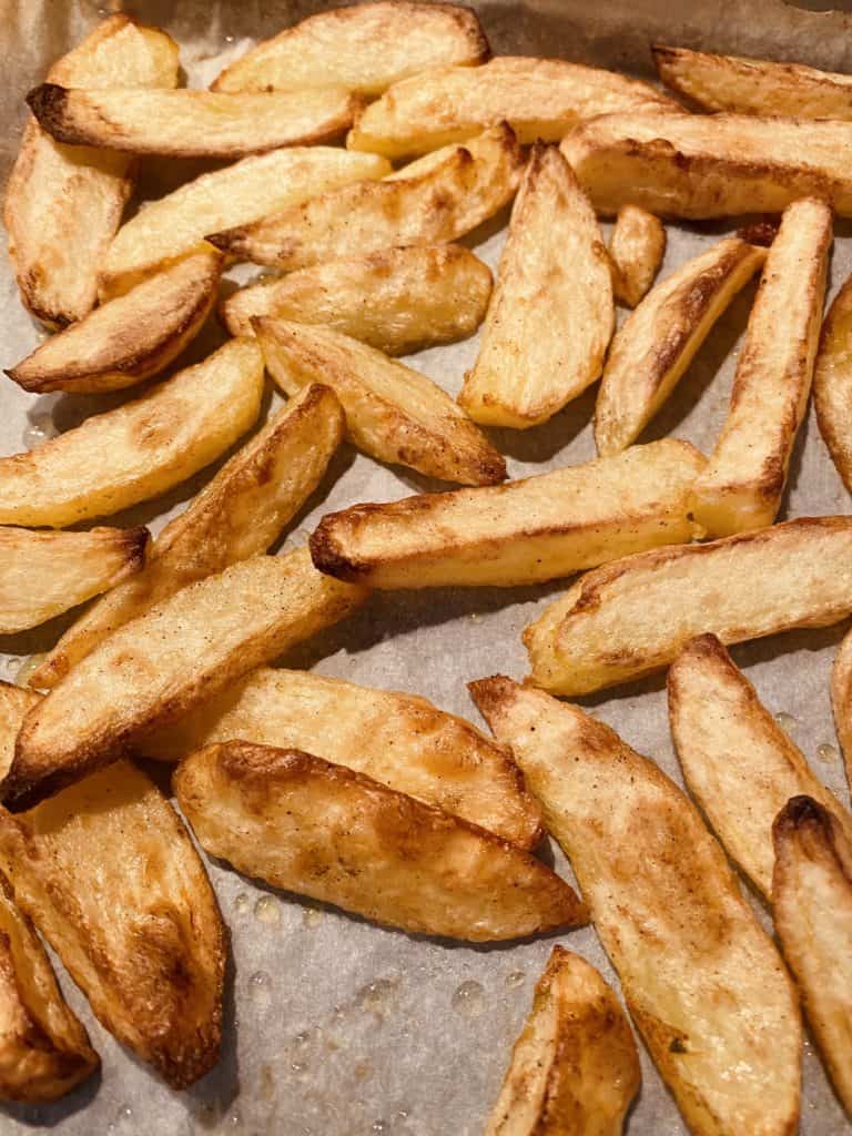 Crispy potato chips