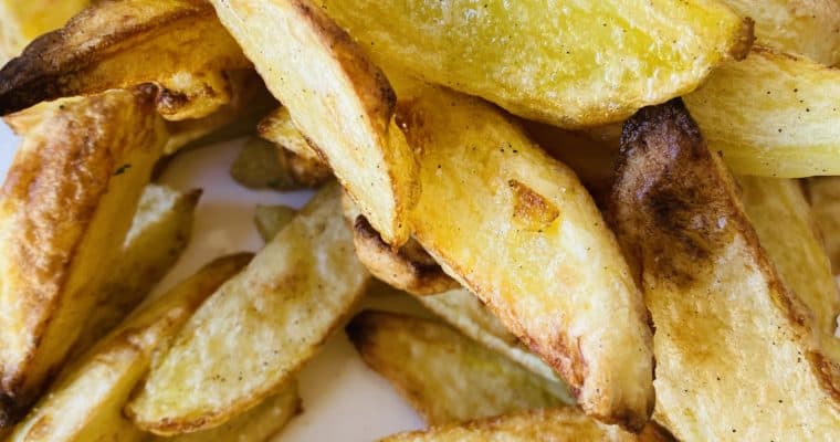 Crispy Oven Baked Potato Chips