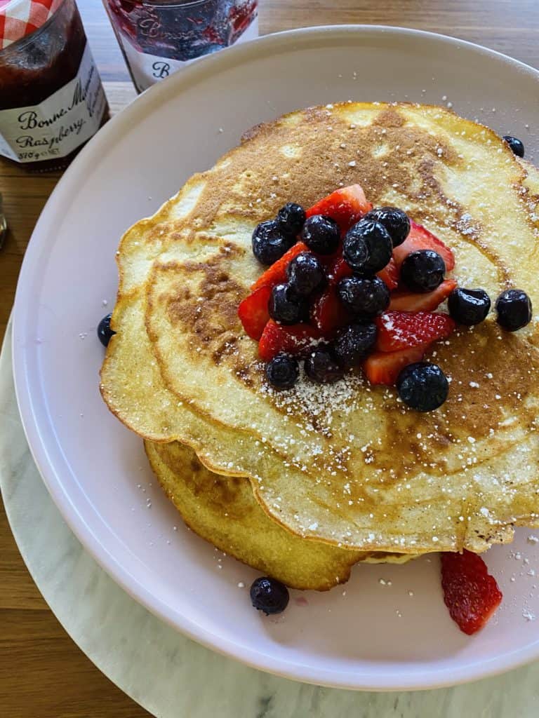 Pancake recipe for fluffy pancakes