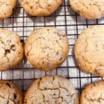 Chocolate chunk oat cookies