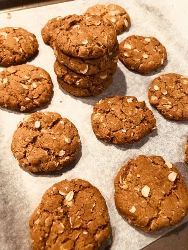 Easy recipe for traditional Anzac Cookies