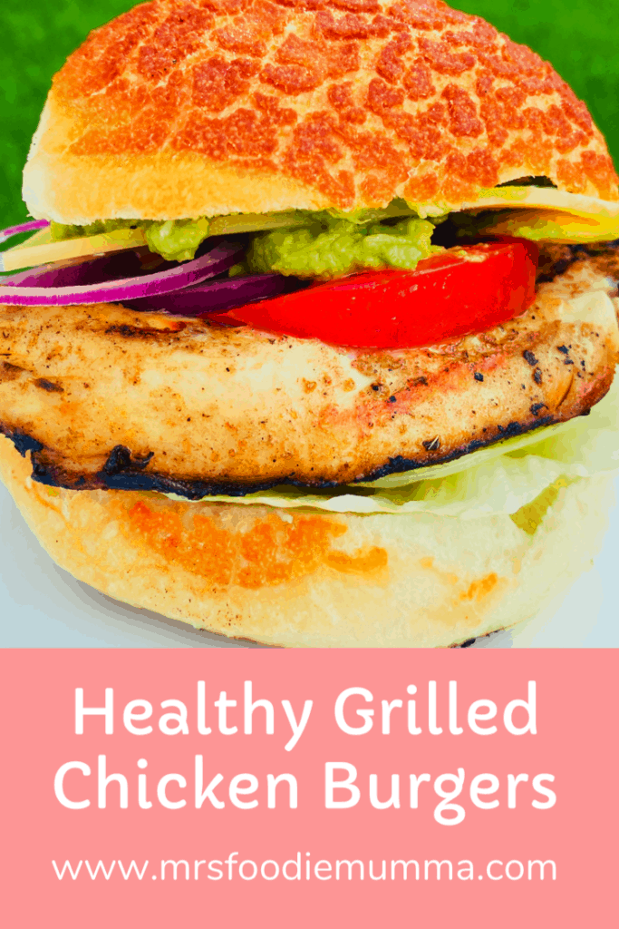 grilled chicken burgers