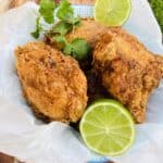 Crispy fried chicken