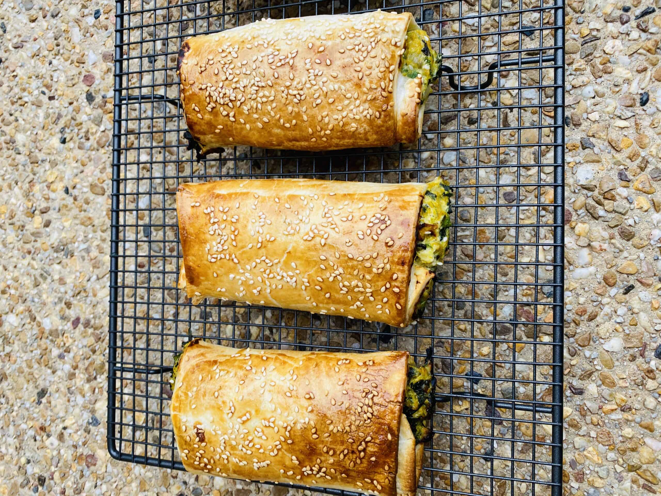 Veggie and Ricotta Rolls