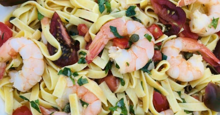 Prawn Linguine