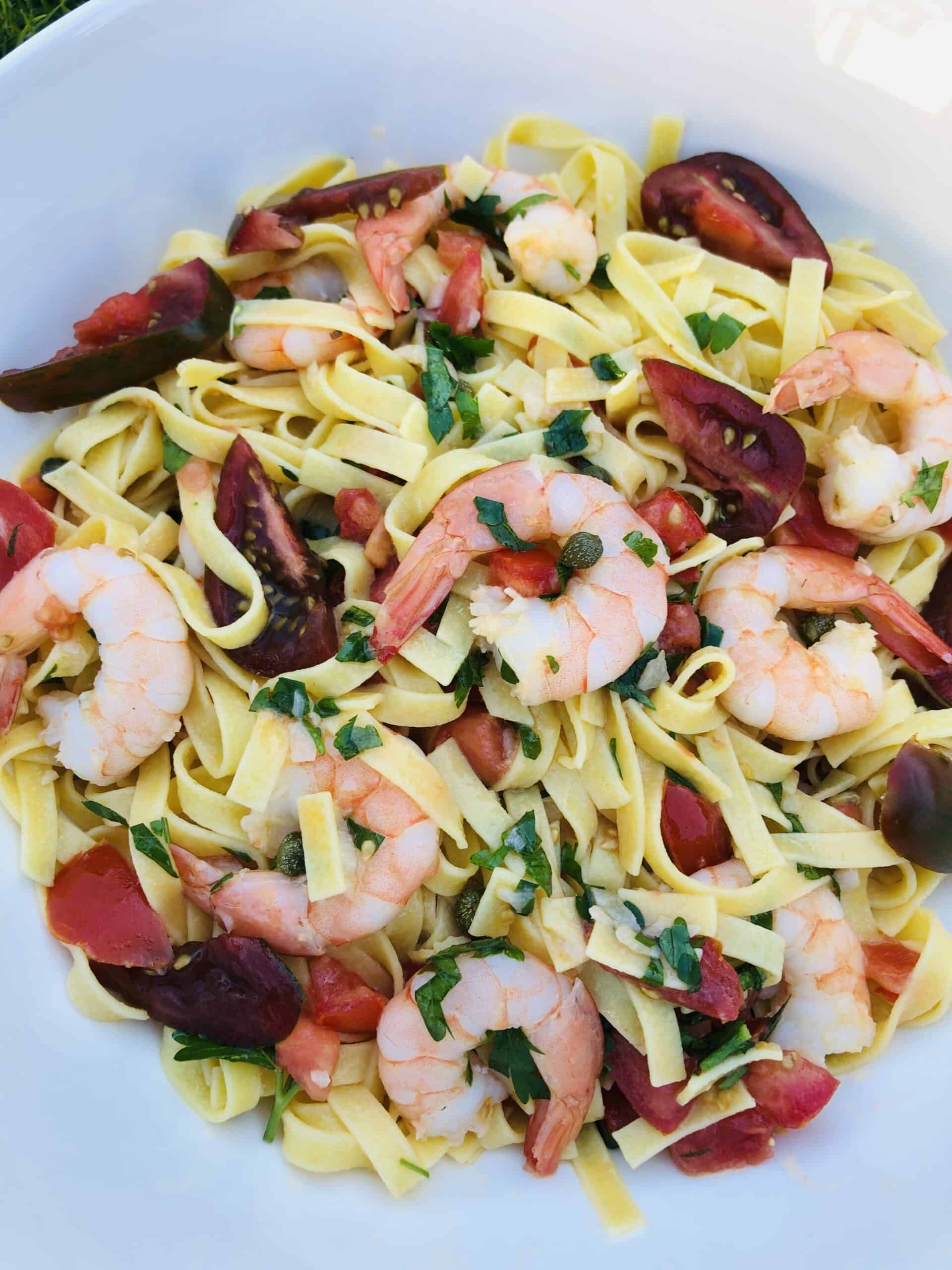 Prawn Linguine