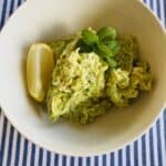 smashed avocado