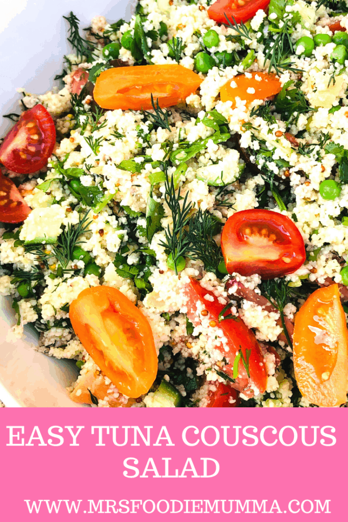 Easy tuna couscous salad 