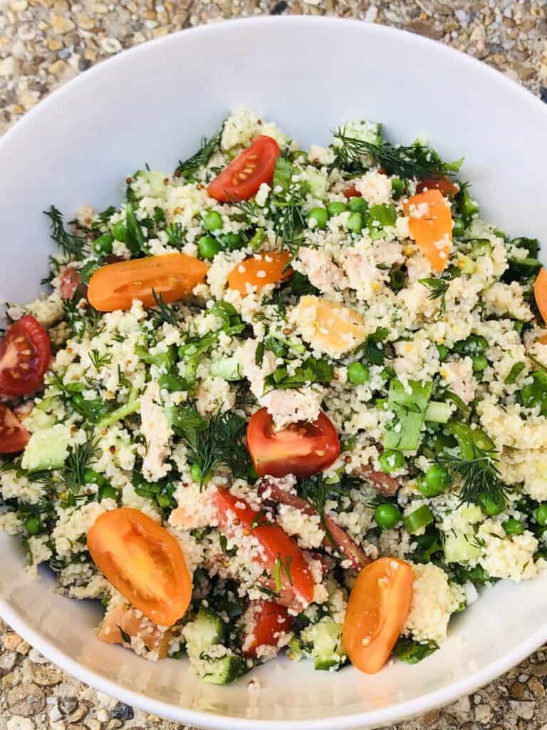 Tuna couscous salad