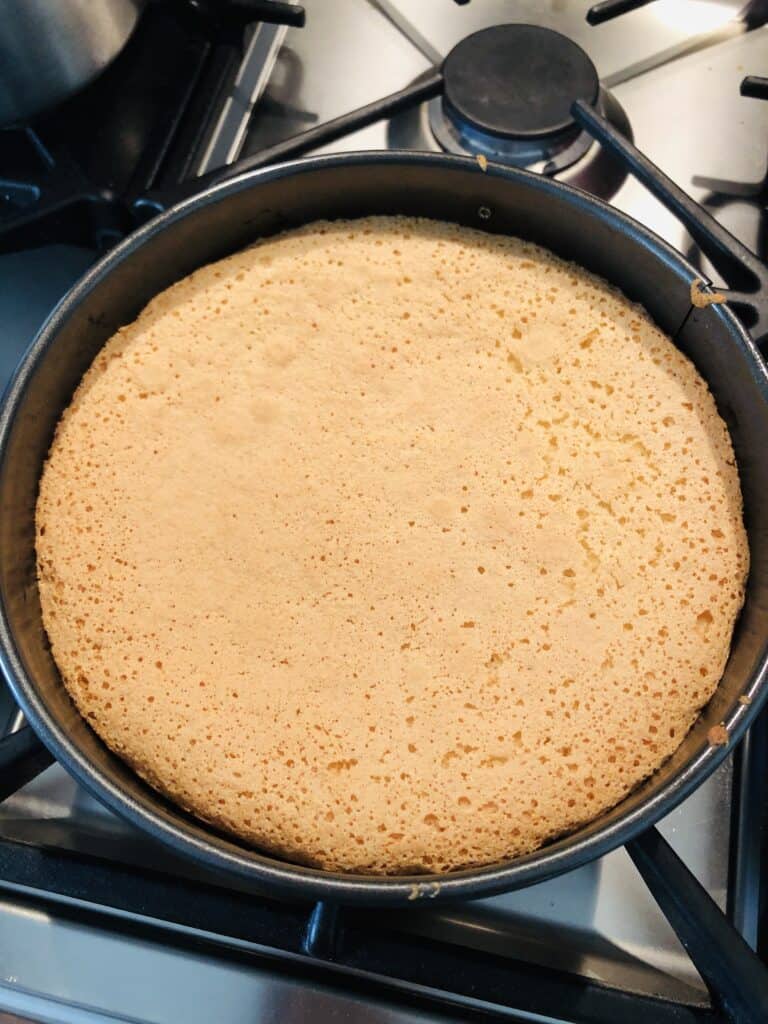 Sponge cake for Tres leches