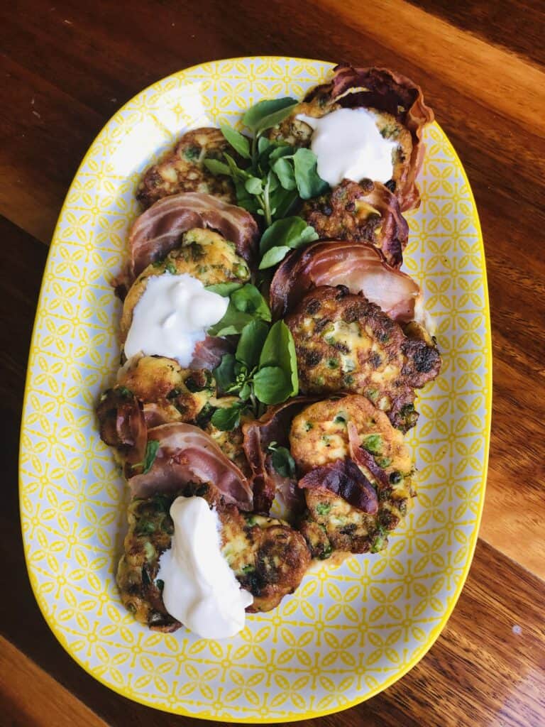 Pea Fritters