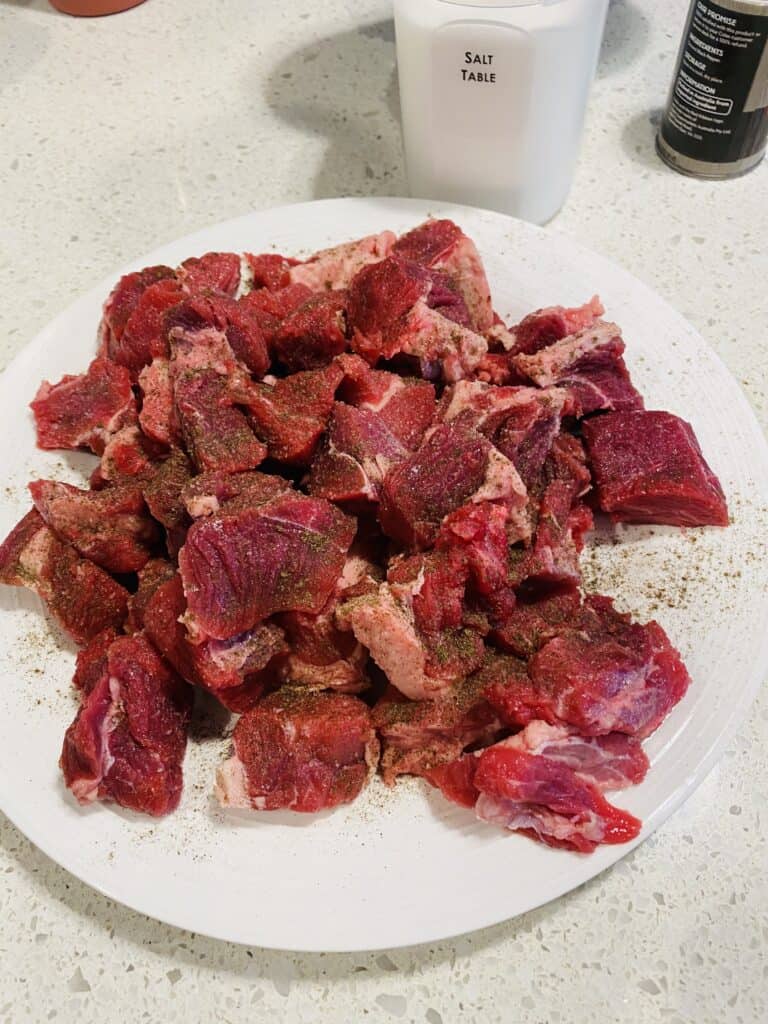 Beef chuck steak