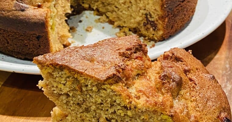 One bowl banana cake