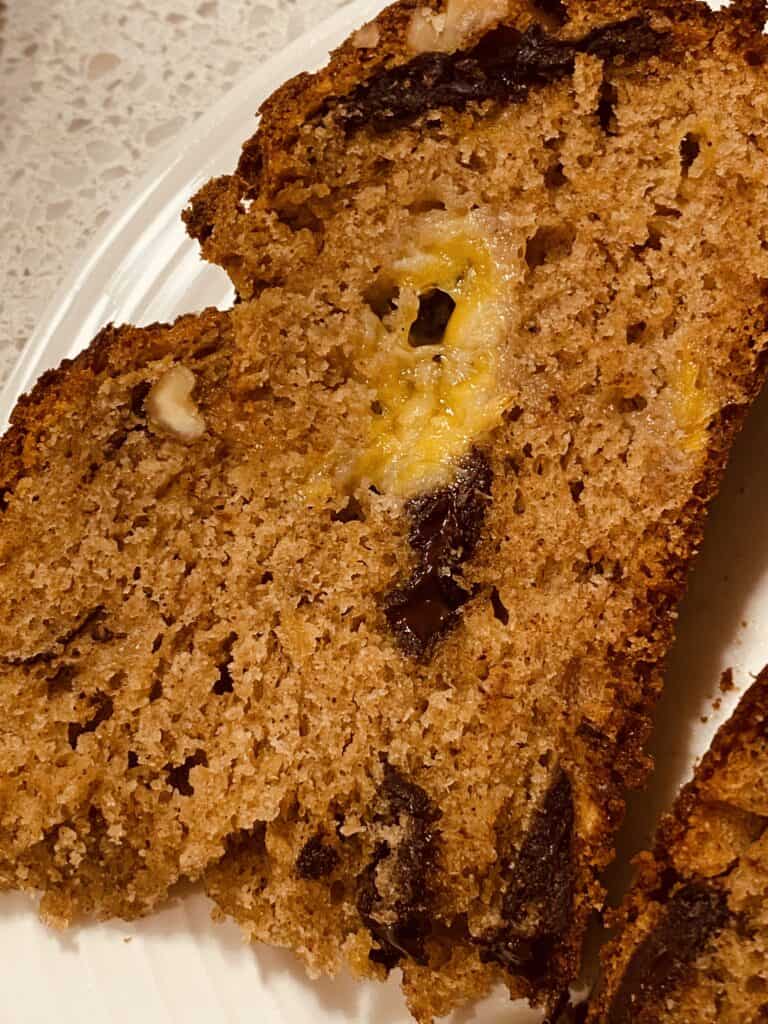 One bowl banana cake