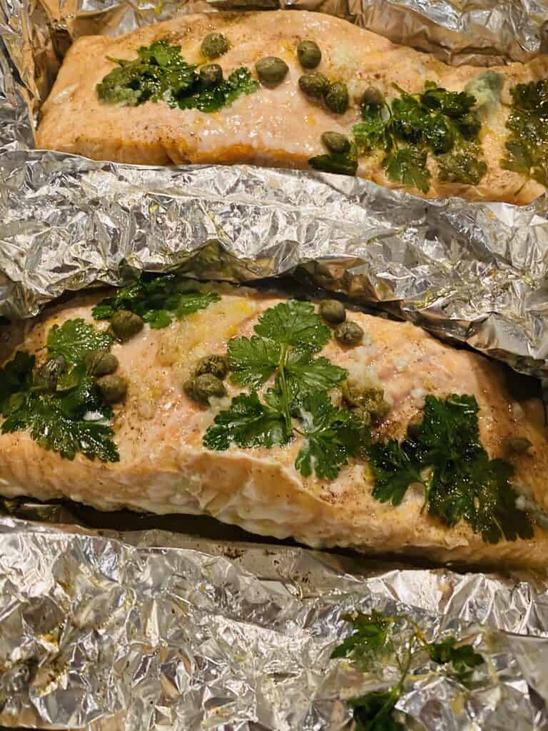 oven baked salmon