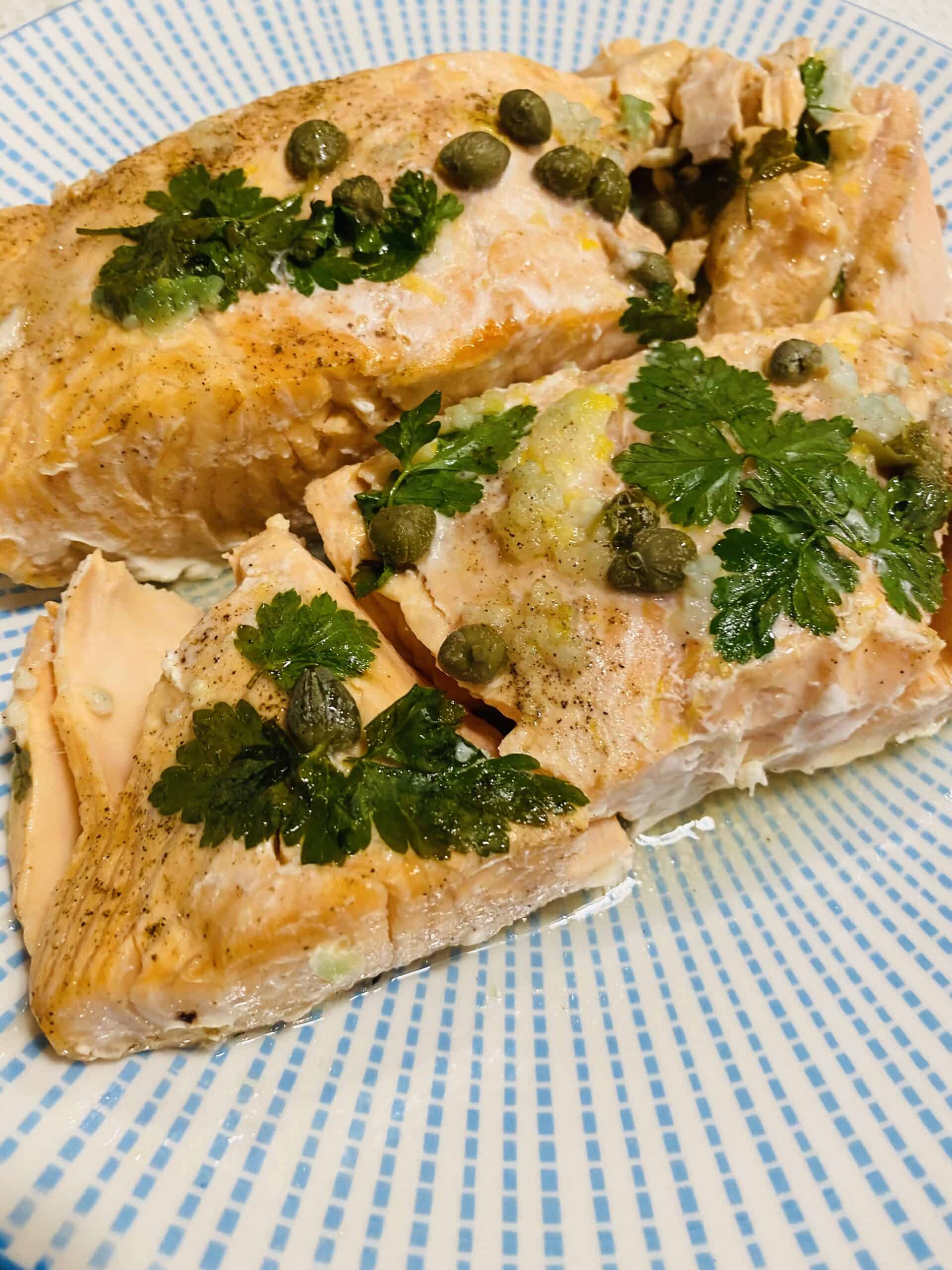 Oven Baked salmon