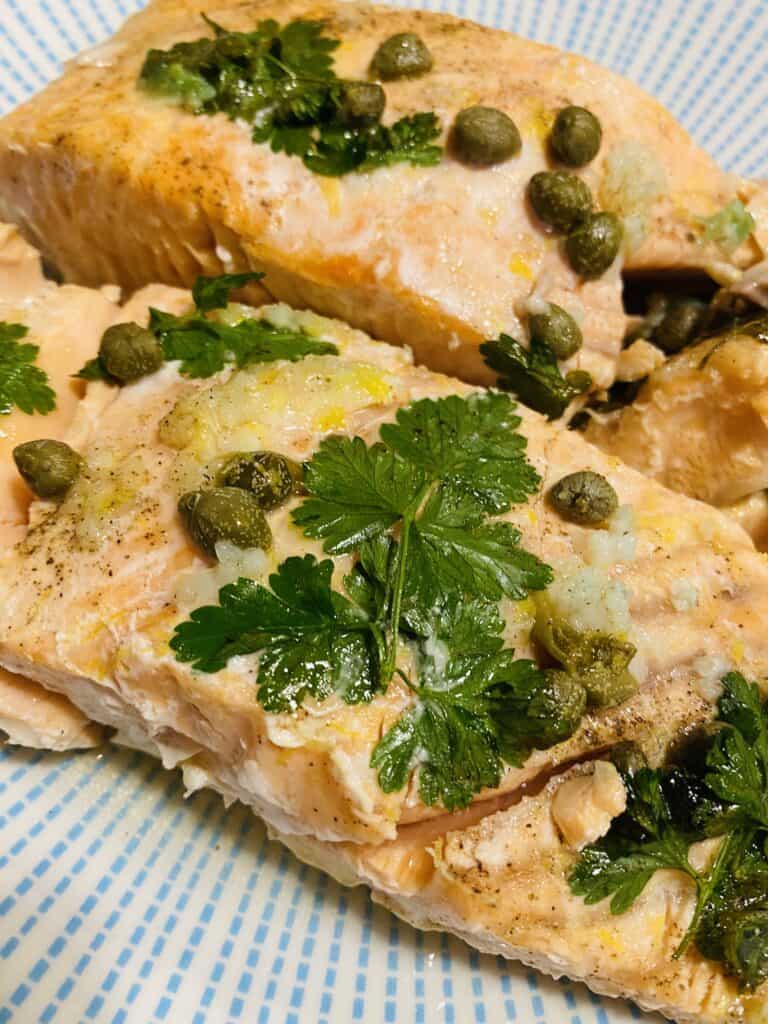 tender oven baked salmon