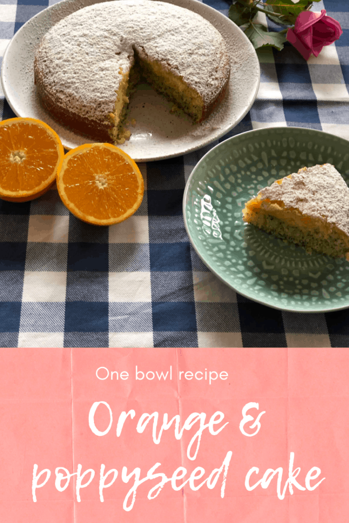 orange and poppyseed cake