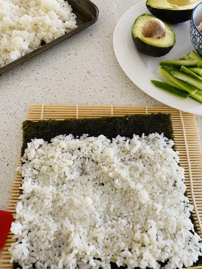 How to make sushi rolls at home