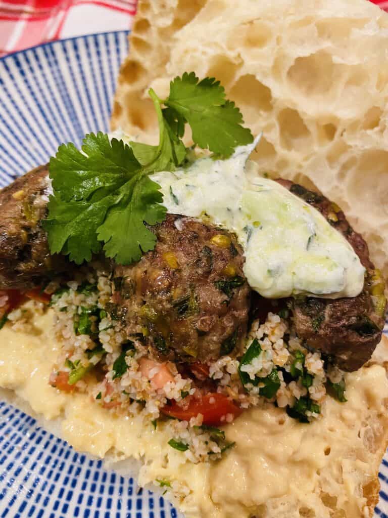 Lamb kofta kebabs