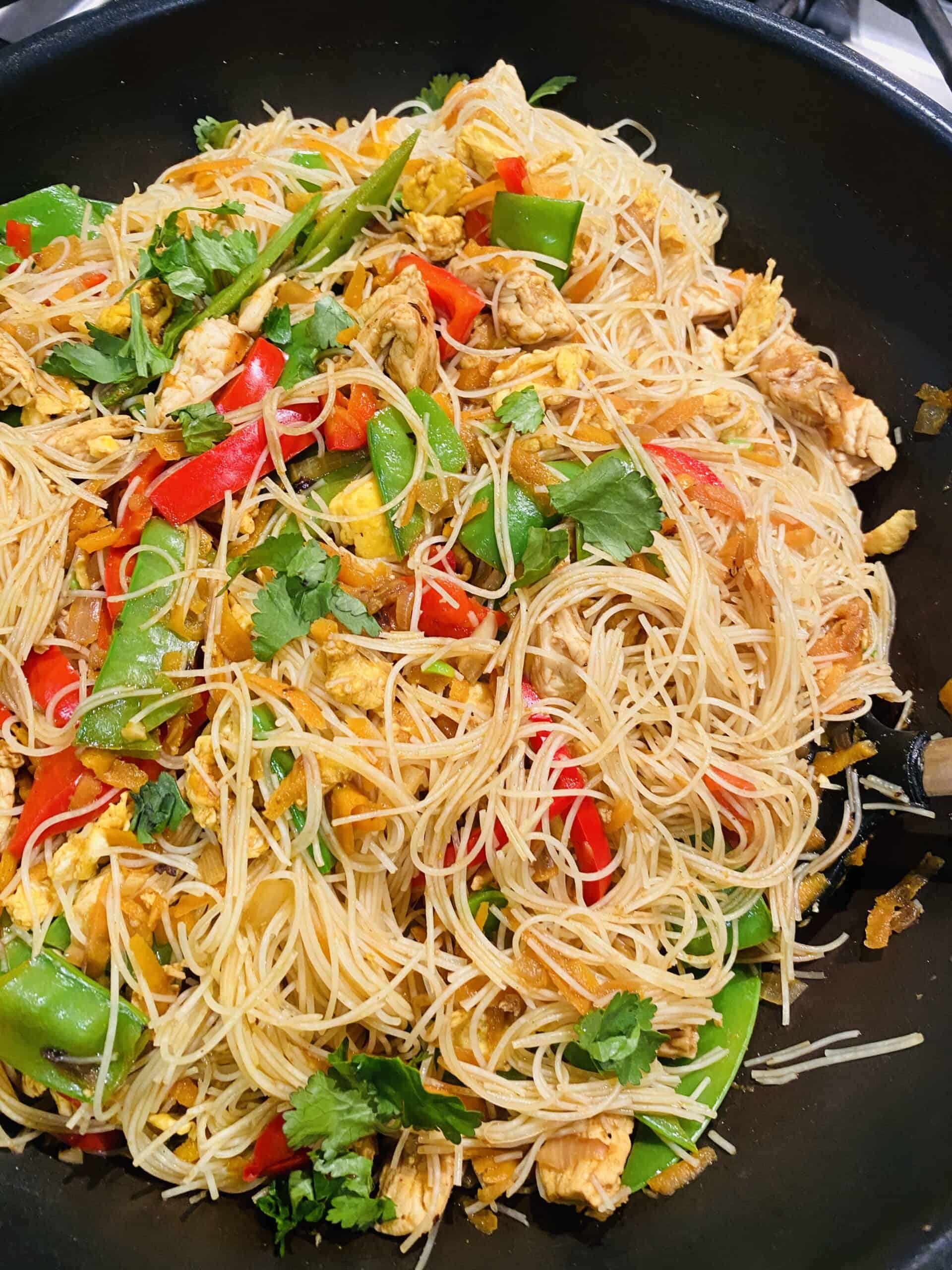 Quick and Easy Singapore Noodles