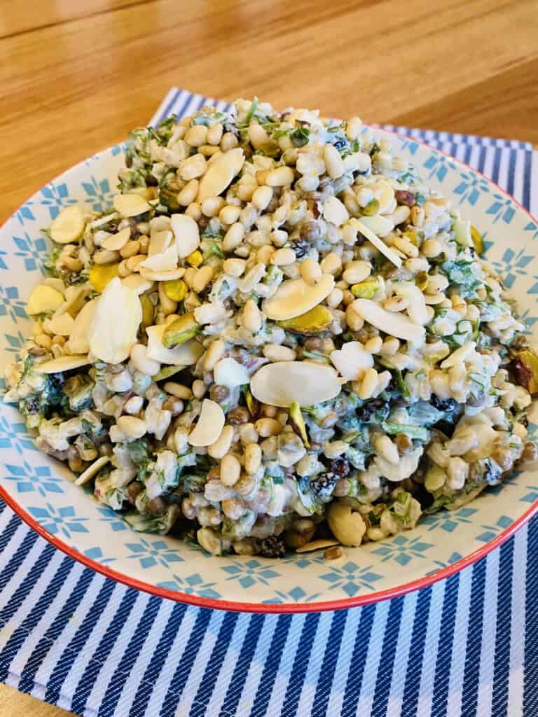 Ancient grain salad 