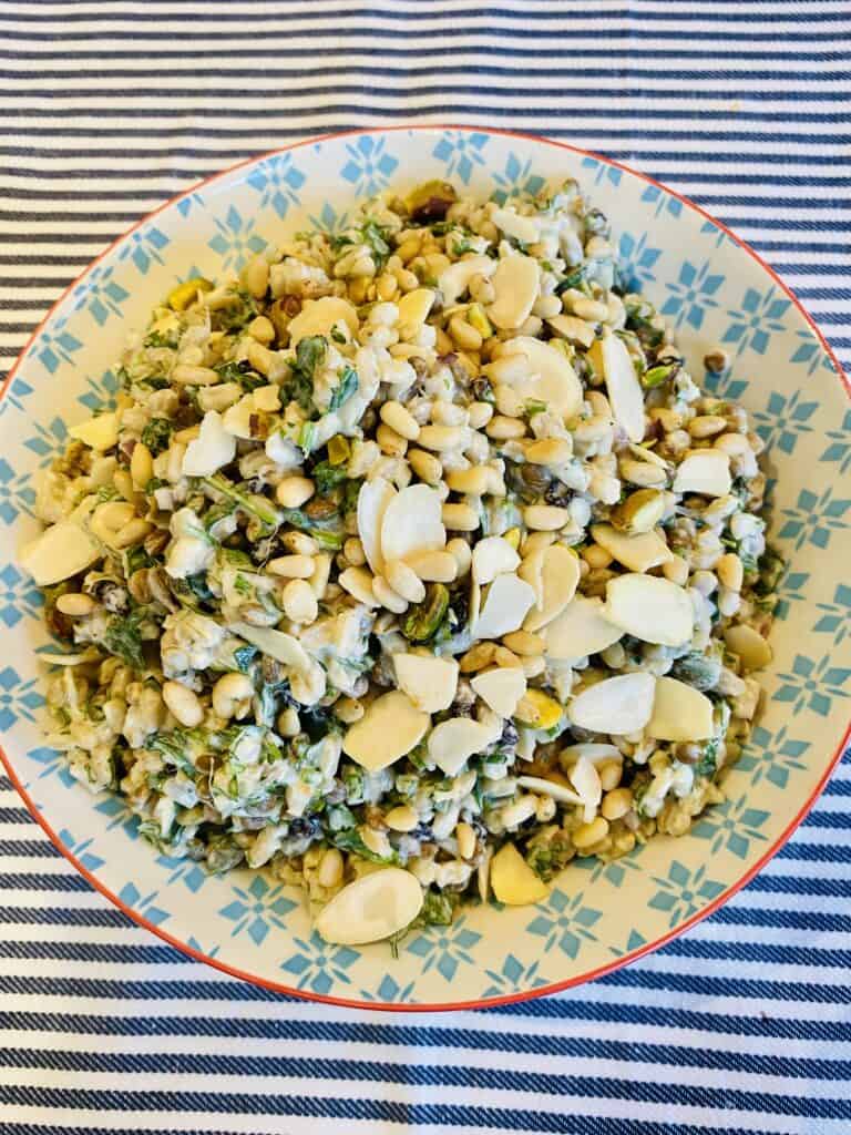 Ancient grain salad